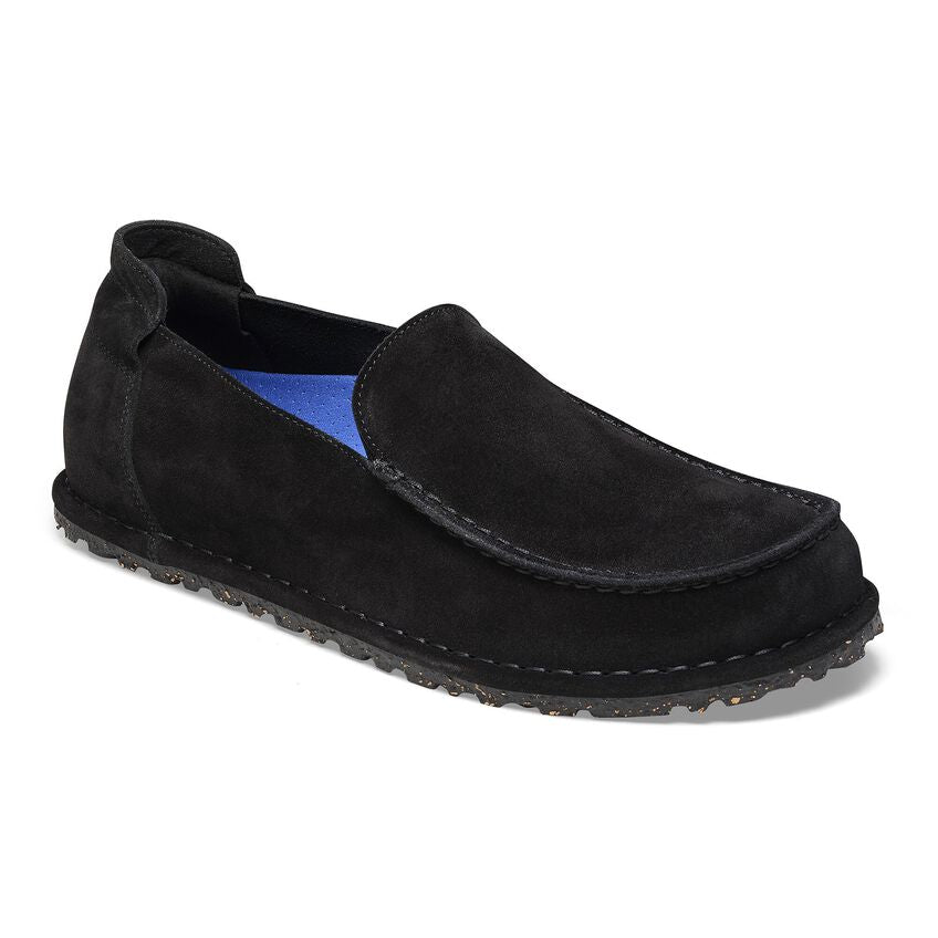 NEW Men\'s Birkenstock Utti Suede Loafers 1026153 Black BIRKENSTOCK Men main image 2