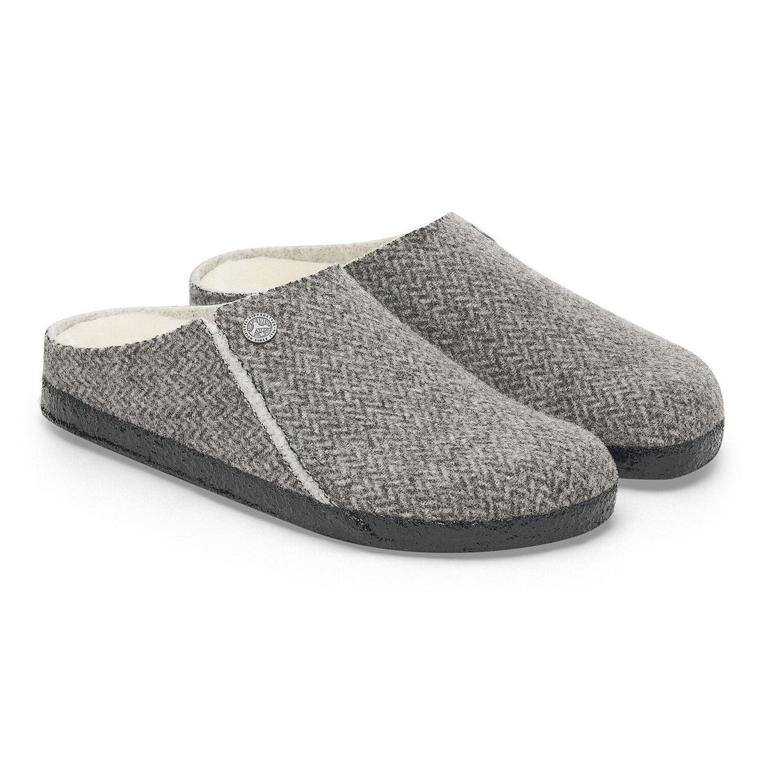 UNISEX BIRKENSTOCK ZERMATT RIVET SHEARLING | HERRINGBONE GRAY