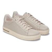 WOMEN'S BIRKENSTOCK BEND LOW NATURAL LEATHER PATENT | OYSTER