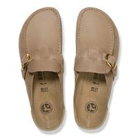 WOMEN'S BIRKENSTOCK BUCKLEY NATURAL OILED LEATHER | TOBACCO BROWN