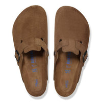UNISEX BIRKENSTOCK BOSTON SOFT FOOTBED | DARK TEA TONAL