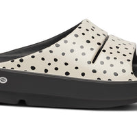 WOMEN'S OOFOS OOAHH LIMITED SLIDE SANDAL | PEBBLE