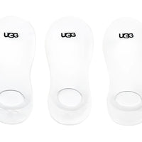 WOMEN'S UGG STELA NO SHOW SOCKS 3 PACK | WHITE