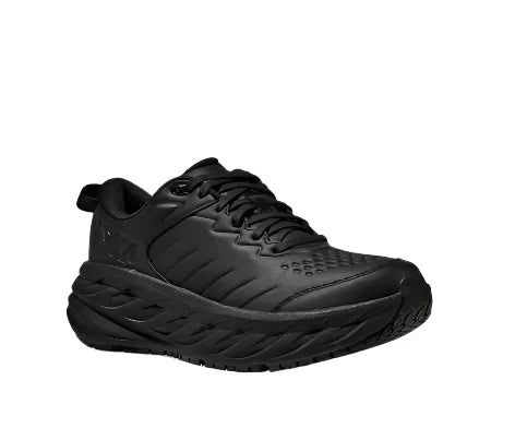 MEN'S HOKA BONDI SLIP RESISTANT | BLACK / BLACK – Randy's Shoes