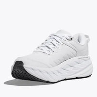 WOMEN'S HOKA BONDI SLIP RESISTANT | WHITE / WHITE