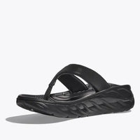 MEN'S HOKA ORA FLIP | BLACK / DARK GULL GRAY