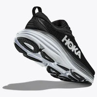 MEN'S HOKA BONDI 8 | BLACK / WHITE