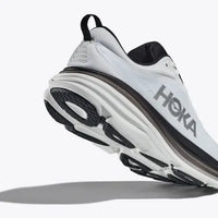MEN'S HOKA BONDI 8 | WHITE / BLACK