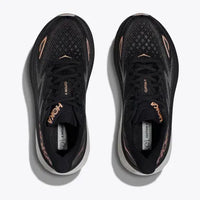 WOMEN'S HOKA CLIFTON 9 | BLACK / ROSE GOLD