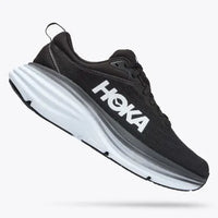 WOMEN'S HOKA BONDI 8 | BLACK / WHITE