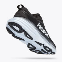 WOMEN'S HOKA BONDI 8 | BLACK / WHITE