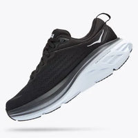 WOMEN'S HOKA BONDI 8 | BLACK / WHITE
