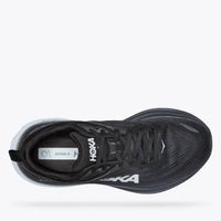 WOMEN'S HOKA BONDI 8 | BLACK / WHITE