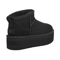 WOMEN'S UGG CLASSIC ULTRA MINI PLATFORM BOOT | BLACK