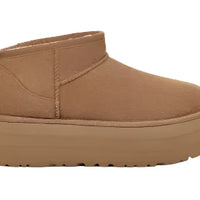 WOMEN'S UGG CLASSIC ULTRA MINI PLATFORM | CHESTNUT