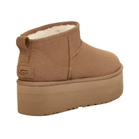 WOMEN'S UGG CLASSIC ULTRA MINI PLATFORM | CHESTNUT