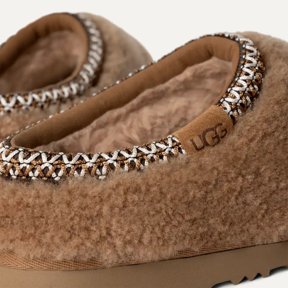 WOMEN'S UGG TASMAN MAXI CURLY | CHESTNUT