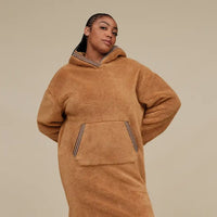 UNISEX UGGFLUFF OVERSIZED HOODIE | CHESTNUT