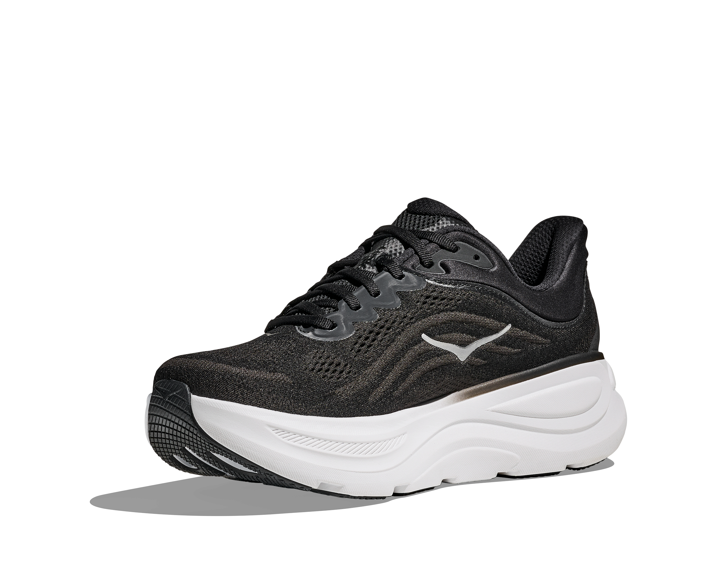 MEN'S HOKA BONDI 9 | BLACK | VERMILLION – Randy's Shoes