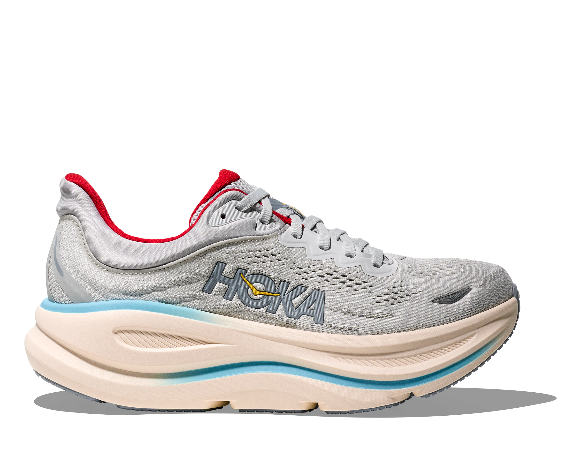 WOMEN'S HOKA BONDI 9 | COSMIC GREY | STARDUST – Randy's Shoes