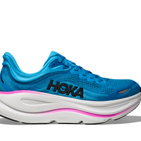 WOMEN'S HOKA BONDI 9 | SKYWARD BLUE | NEON FUCHSIA