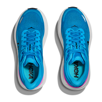 WOMEN'S HOKA BONDI 9 | SKYWARD BLUE | NEON FUCHSIA