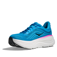 WOMEN'S HOKA BONDI 9 | SKYWARD BLUE | NEON FUCHSIA