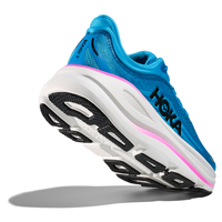 WOMEN'S HOKA BONDI 9 | SKYWARD BLUE | NEON FUCHSIA