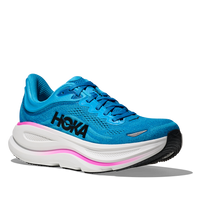 WOMEN'S HOKA BONDI 9 | SKYWARD BLUE | NEON FUCHSIA