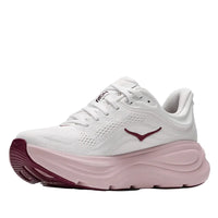 WOMEN'S HOKA BONDI 9 | WHITE | PINK OPAL