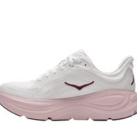 WOMEN'S HOKA BONDI 9 | WHITE | PINK OPAL