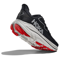 MEN'S HOKA CLIFTON 10 | BLACK / SILVER