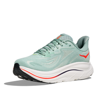 MEN'S HOKA CLIFTON 10 | SAGE / NEON FLAME