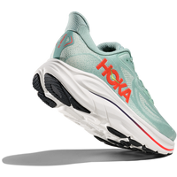 MEN'S HOKA CLIFTON 10 | SAGE / NEON FLAME