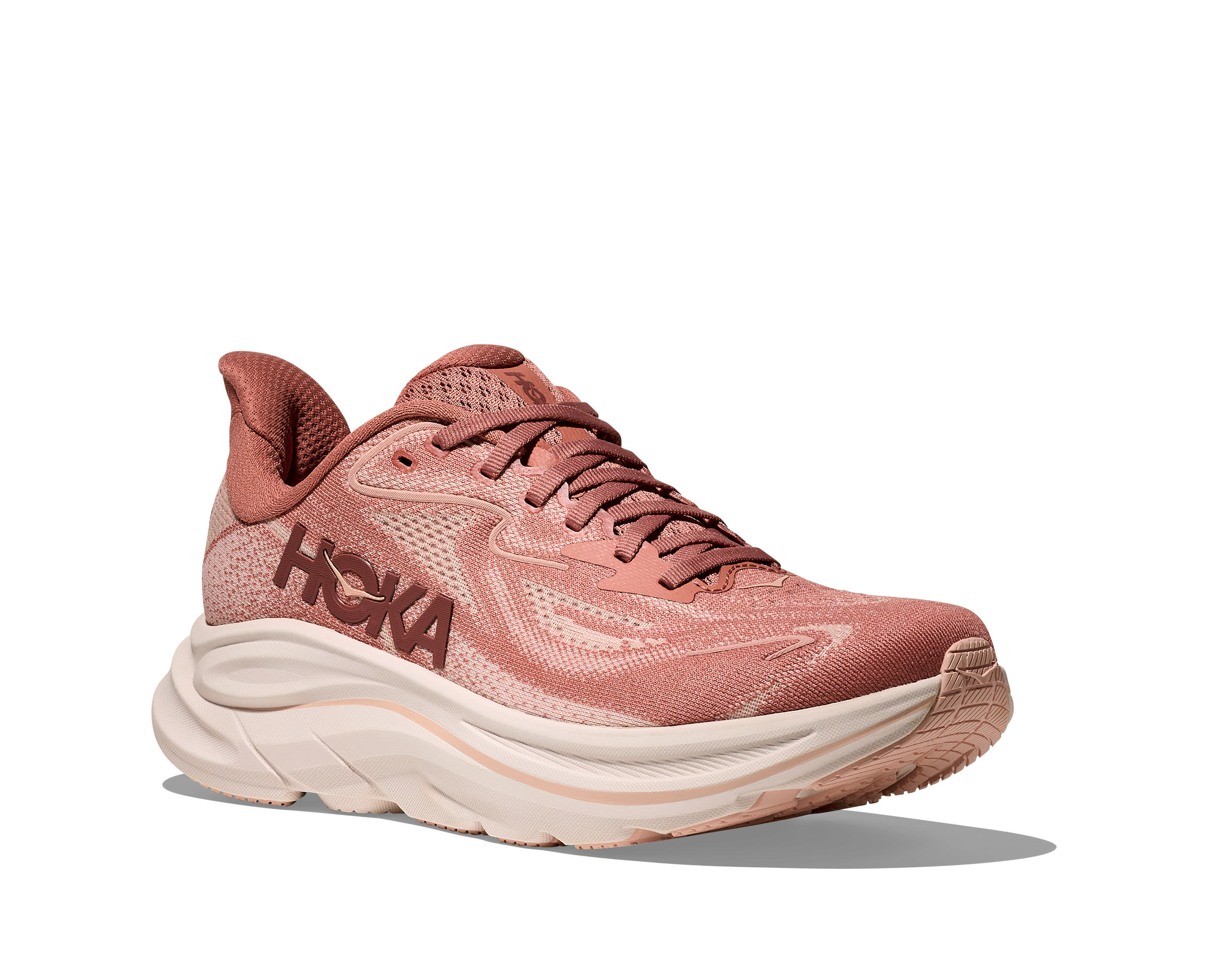 WOMEN'S HOKA CLIFTON 10 | BLUSH | ROSE LATTE – Randy's Shoes