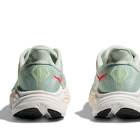 WOMEN'S HOKA CLIFTON 10 | SEA GLASS | NEON FLAME