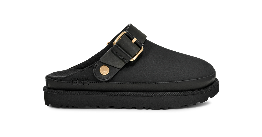WOMEN'S UGG GOLDENSTAR VILLA CLOG | BLACK