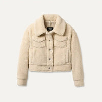 WOMEN'S UGG FRANKIE SHORT TRUCKER JACKET | NATURAL II