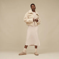 WOMEN'S UGG FRANKIE SHORT TRUCKER JACKET | NATURAL II