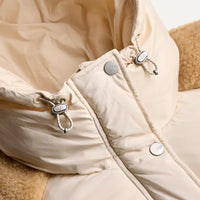 WOMEN'S UGG MYKAH UGGBRAID PUFFER JACKET | CREAM | SAND