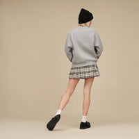 WOMEN'S UGG LOGO CREWNECK | GREY HEATHER