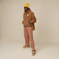 WOMEN'S UGG LOGO HOODIE | CHESTNUT