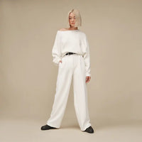 WOMEN'S UGG NOVALIE SLOUCHY PULLOVER | CREAM