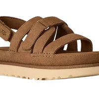 WOMEN'S UGG GOLDENSTAR GLEAM SANDAL | CHESTNUT