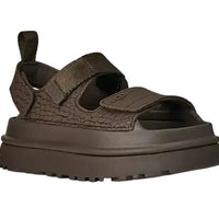 WOMEN'S UGG GOLDENGLOW EMBOSSED SANDAL | DENSE SMOKE