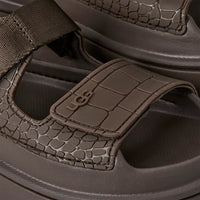 WOMEN'S UGG GOLDENGLOW EMBOSSED SANDAL | DENSE SMOKE