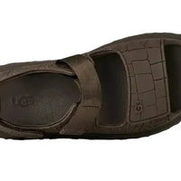 WOMEN'S UGG GOLDENGLOW EMBOSSED SANDAL | DENSE SMOKE