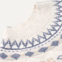 WOMEN'S UGG BRAYLEE UGSLIE SWEATER | GREY HEATHER MULTI