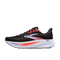 WOMEN'S BROOKS GHOST 17 | BLACK / PURPLE / CORAL