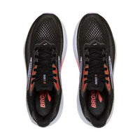 WOMEN'S BROOKS GHOST 17 | BLACK / PURPLE / CORAL